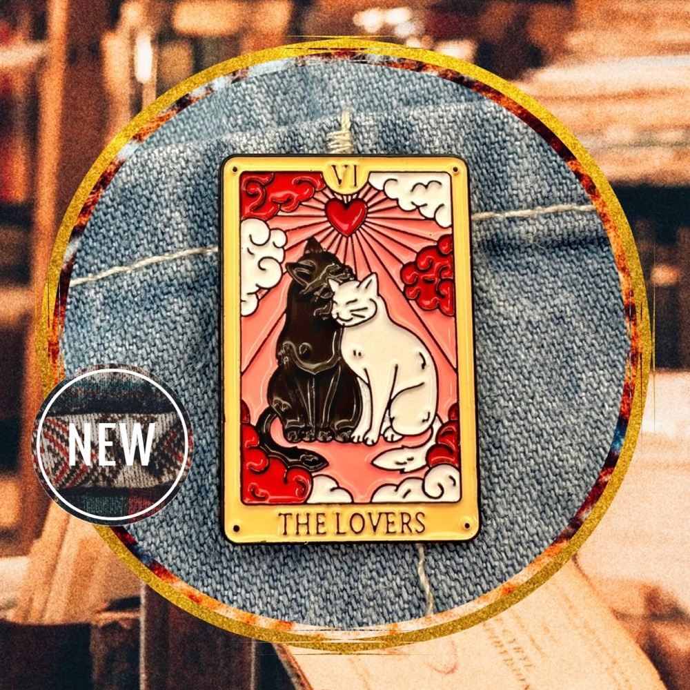 The Lovers Enamel Pin - Taylor Swift Tarot Collection